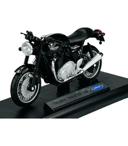 Norev Triumph Bonneville 650 T120 Silber Blau 1959-1973 1/18