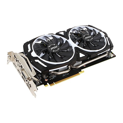 MSI NVIDIA GTX 1060 ARMOR 3G OCV1 3 GB GDDR5 256 Bit Memory PCI-Express Gaming Graphics Card