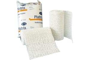 HARTMANN Venda DE Yeso PLATRIX 20CMX2,7M 2UDS, 3600 W, 1 Liter, 44 Decibelios, Plástico