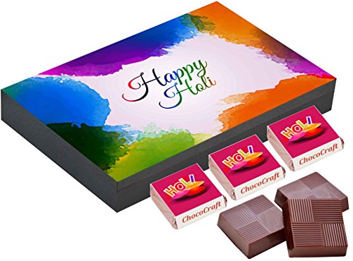 CHOCOCRAFT, Gift for holi, 18 Chocolate Gift Box, chocolate for girlfriend