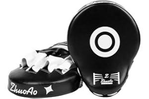 YOUSHANG Célibataire Pao Boxe | Pattes d'ours de Boxe | Gant mitaine Target | Mitaines Focus | Tampons de poinçonnage | Formation de Muay Thai Taekwondo Sanda Fight