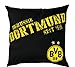 Produktbild BVB Kissen Dortmund, Baumwolle, Schwarz / Gelb, 40 x 40 x 5 cm