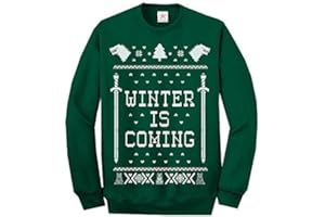 STAR AND STRIPES Inspired Winter Christmas coming Ugly Sweater LONG SLEEVE Shirt Funny Christmas Printed Adult Sweatshirts, Jumpers, sweaters