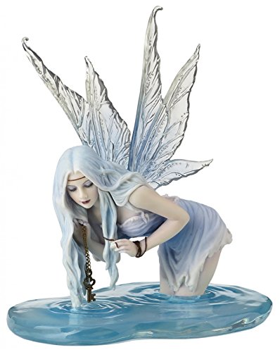 'Figura Hada, Marfil "Fishing for riddles Hada sucht en el agua respuestas para la solución de rätsels V. Selina Fenech, 13 cm