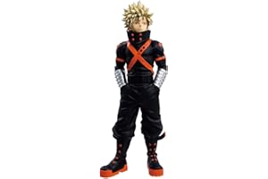 Zhongkaihua MHA Bakugou Katsuki Figura nera Bakugou Katsuki Action Figure 21 CM Anime PVC Modello Casa Scrivania Decorazione Ornamento Regalo di Compleanno per i fan