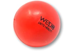 WEPO® Juguete para perros, pelota para masticar con función de cuidado dental – Pelota de caucho natural robusta – Pelota de juguete para perros – Juguete para cachorros
