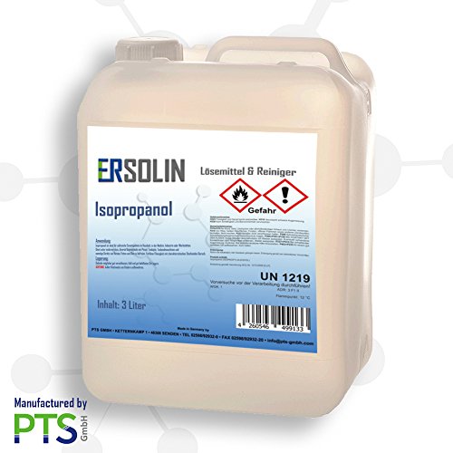 Isopropanol (IPA, isopropylalkohol, de 2 propanol) 99,9% 3 litros