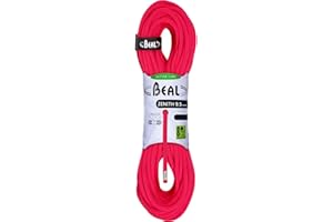 Beal Zenith 9.5MM 70M - Corda da arrampicata, misura 70 m, colore: Rosa solido