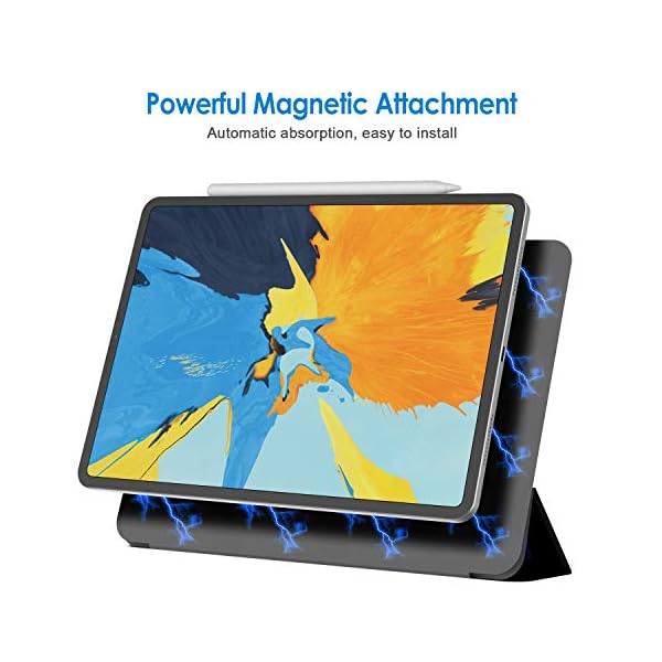 JETech Funda Magnética iPad Pro 11 Pulgadas (2020/2018 Modelo), Soporte de Apple Pencil 2ª generación de Carga… - Image 3