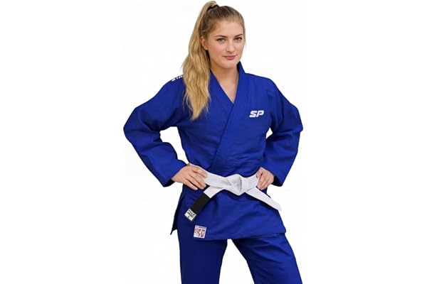 Starpro | Slitstark Single Weave Judo Gi | Många storlekar | 350 gram | Judokläder, Judo Gi Vuxen, Judokostym för judoträning, Judouniform