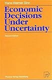 Image de Economic Decisions Under Uncertainty