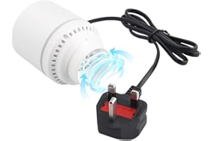 XEERUN Vacuum Bag Electric Air Pump, 220V 30W Mini Electric Vacuum Pump, 4.6kPa Powerful Travel Vacuum Bag Pump, Air Vacuum Pump for Vacuum Storage Bags, Travel, Clothes