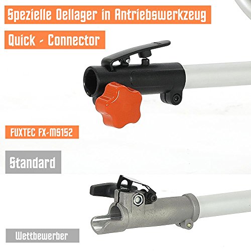 FUXTEC FX-MS152 2in1 Orange Benzin-Rasentrimmer / Motor - 9