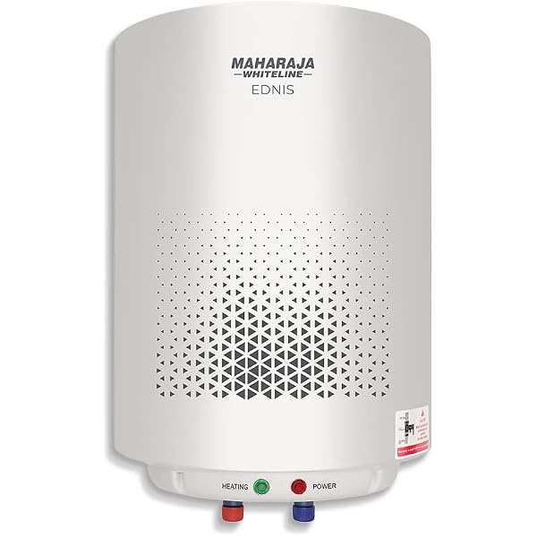 Buy Maharaja Whiteline Ednis Storage Water Heater, 15 Litre, Polymer  Coated, Rust u0026 Shock Proof Abs Body - WH-174 (White) Online at Low Prices  in India - Amazon.in