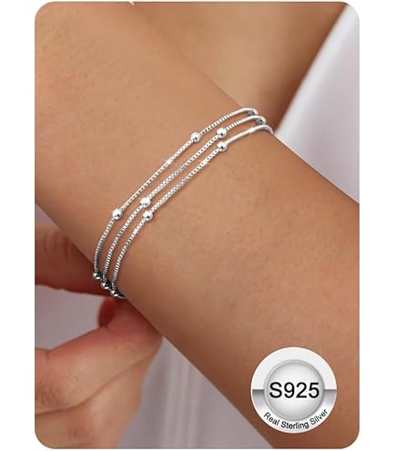 HCMA 925 Argent Mousseux Zircon Cubique Papillon Chamr Bracelet Pour Femmes Double Couche Bracelet Bijoux Le Grand Cadeau Pour Les Femmes