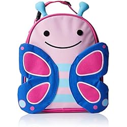 Skip Hop Zoo Lunchies - Bolsa térmica, diseño butterfly, color rosa