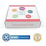 Advanced Bio Resonance Testing Kit | Nuts, Gluten, Lactose, Pollen |Detects Over 600 Items | Includes 1 Test