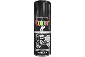 AlezyB - 2 x Black Gloss 400ml All Purpose Spray Paint | Use on Metal, Wood, Plastic and Multipurpose Aerosol Professional Quality Perfect Finish, for Interior Exterior and Excellent Coverage