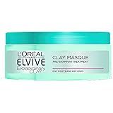 L'Oréal Clay Oily Roots Pre Shampoo Mask, 150ml