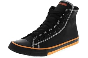HARLEY-DAVIDSON FOOTWEAR HARLEY-DAVIDSON High Top męskie buty typu sneaker, kolor czarny