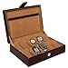 Leather World Brown Watch Box Case for 10 Watches (Guaranteed High Quality PU Leather) RS.1289.00