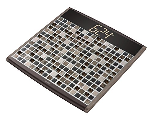 Beurer PS 891 Personenwaage Mosaic (Digitalwaage mit besonders großer LED-Anzeige bis 180 kg)