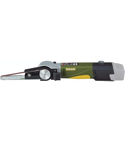 Accu-bandschuurmachine, multifunctionele mini-vingerschuurmachine met 2 × 1500 mAh batterijen, 15 schuurbanden, 6500 tpm, 360° verstelbare slijpkop voor hout, metaal, leer, glas en meer