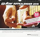 guitar-Riffkalender 2019: Wochenkalender by