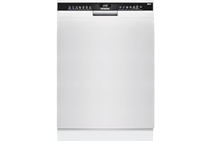 Siemens SN43HW03TE iQ300 Unterbau Geschirrspüler 60 cm, Besteckkorb, smartStart, intensiveZone, varioSpeed Plus - schnelle Reinigung, Silence on Demand, HygienePlus, Home Connect, aquaStop, Weiß