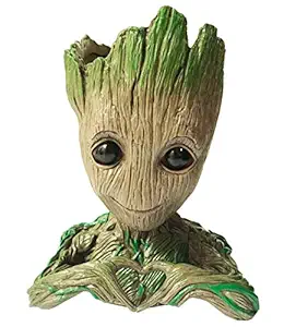 Poppins Guardians of The Galaxy Baby G Root Multi Purpose Flower Pot / Pen Stand (Groot 3)