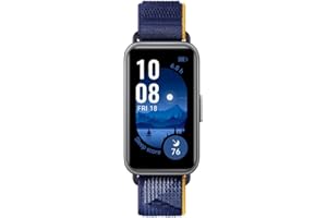 HUAWEI Band 9, Comfortable All-Day Wearing, Sleep Tracking, Fast Charging, Durable Battery, Intelligent Brightness Adjustments, 100 different workout modes, Compatible with iOS&amp;Android, Blue4.5 out of 5 stars 3,630AED 102.00