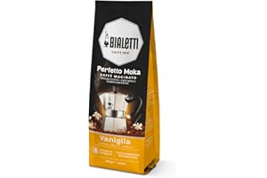 Bialetti Perfetto Moka Café Moulu, Arôme Vanille, 250 g
