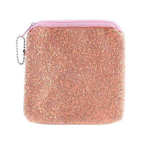 Preisvergleich Produktbild Kopfhörer-Stereo-Minikopfhörer-Lade... Kopfhörer im Kopfhörer Mini Bling Zipper Kopfhörer Kopfhörer SD Card Aufbewahrungstasche Tragetasche