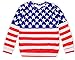 THENICE Women's Sport Pullovers Couples Sweatshirt (American flag)