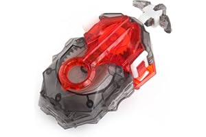 OBEST Bley Lanzador de Peonza, B-184 Custom Burst Launcher de LR Doble Dirección Lzquierdo y Derecho para Todos Blade Peonzas Batalla Juguetes