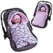 Produktbild Sevira Kids Baby Mädchen Schlafsack rosa Butterfly Rose 0 - 6/9 mois