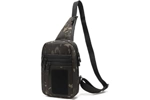 ACEXIER Bolso de hombro táctico militar oculto pistola funda de pistola llevar bolsa de pistola de pistola para acampar al aire libre caza Pack
