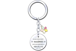 ZYMGUO Regalo Mamá Madre Llavero,Regalo para el día de la madre,Regalo Llavero Cumpleaños para Mamá,Regalo Mamá Cumpleaños,Navidad,día de la madre