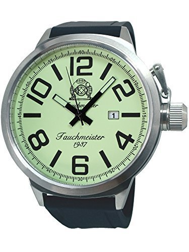 Tauchmeister UHR XXL 58mm Durchmesser -PU Band -Doppelkrone T0293 Tauchmeister UHR XXL 58mm Durchmesser -PU Band -Doppelkrone T0293