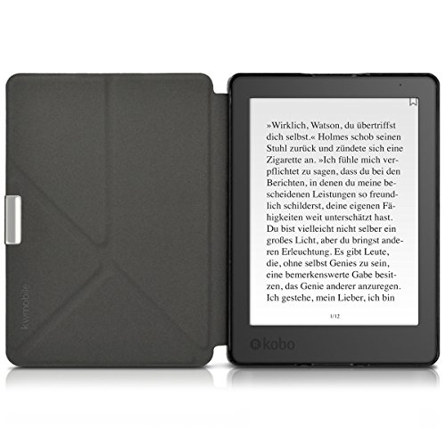 kwmobile Funda para Kobo Aura Edition 2 - Carcasa para e-Reader Estilo  Origami  - Case de e-Book en  Oro Rosa 