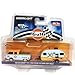 Produktbild Greenlight Volkswagen VW Bus Typ 2 Crew Cab Gulf und 2016 Winnie Drop Trailer Set 1:64