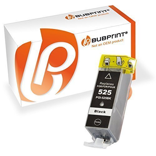 Tintenpatrone kompatibel für Canon PGI-525 BK mit Chip