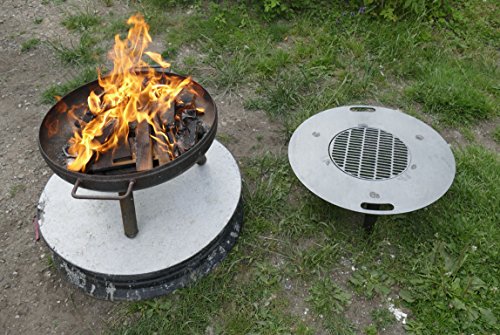 Grillplatte für eine Feuerschale (60 cm) - 3