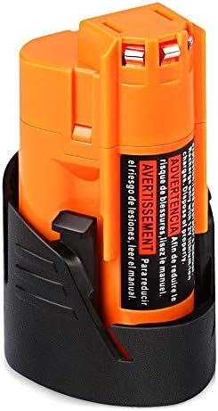 Ofpow 2500mAh M12 Replacement Battery, 12V Lithium Replacement Battery for Milwaukee 48-11-2401 M12 RED Li-Ion Battery, Compatible with All M12 Tools &amp; Chargers