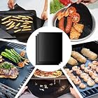 Grillmatten (3er Set) zum Grillen und Backen | Coninx Grillfolie | Teflon Antihaftbeschichtung | 33x 40cm – Bild 2