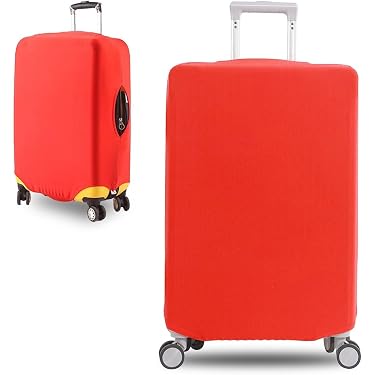 Bigcardesigns Copertura Elasticizzata Per Valigia Cool Black Travel - Adatta Per Bagagli Da 45 A 55 Cm
