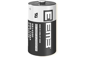 EEMB ER14250 1/2AA 3,6V litiumbatteri Li-SOCL2 icke uppladdningsbart batteri XL-050F SB-AA02, LS14250, TL-5902, TL-2150, för
