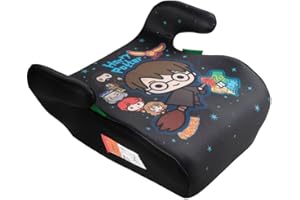 Tataway seggiolino alzatina auto bimbi Harry Potter i-Size ECE R129, Rialzo bimbi 126-150 cm, 22-36 kg, 6-12 anni, gruppo 3, leggero e facile da trasportare - sfoderabile e lavabile