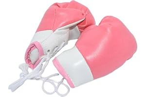 Luckxing Boxing Gloves,2 Miniature Punching Gloves to Car - Boxing Gloves for Car Punching Gloves Miniature Boxing Accessories Boxing Gloves for Home Car Bag Decor