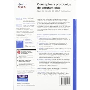 Conceptos y protocolos de enrutamiento. Guía de estudio de CCNA exploration. (Cisco Networking Academy)